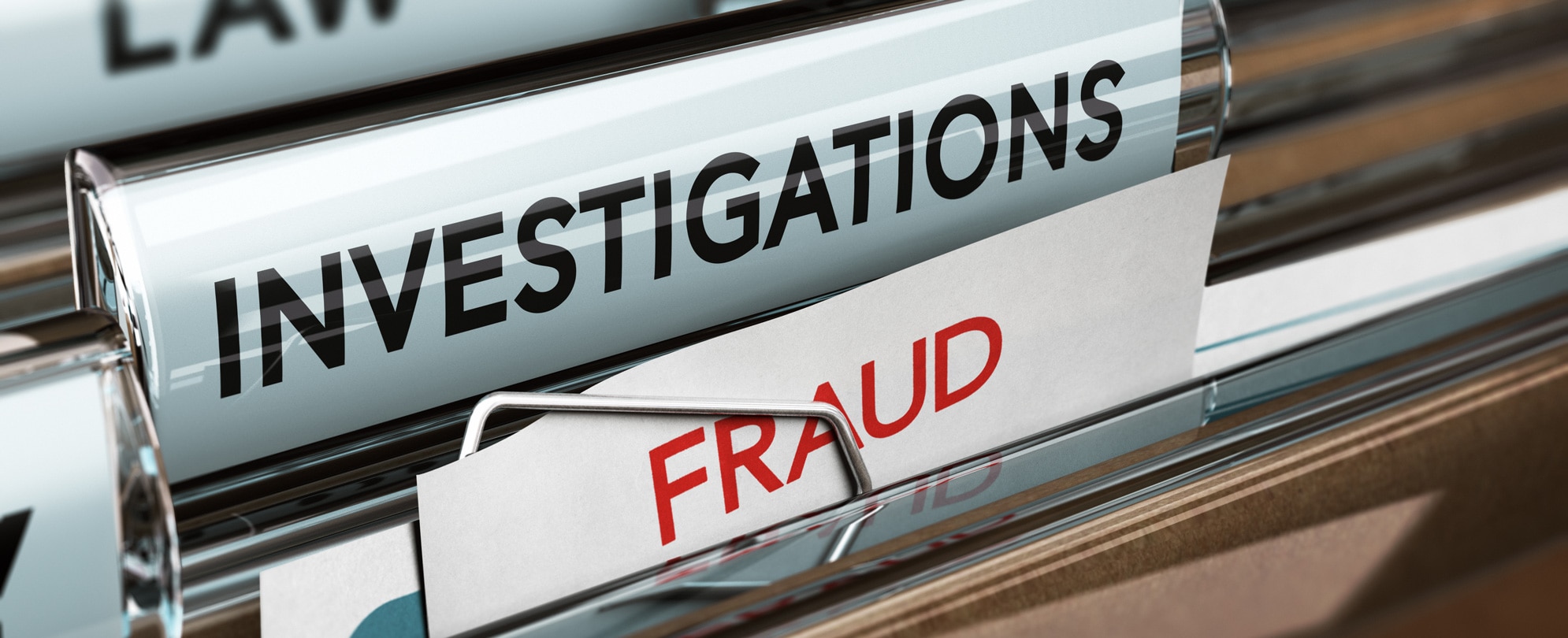 Detective files for fraud investigation