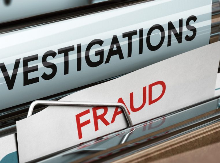 Detective files for fraud investigation